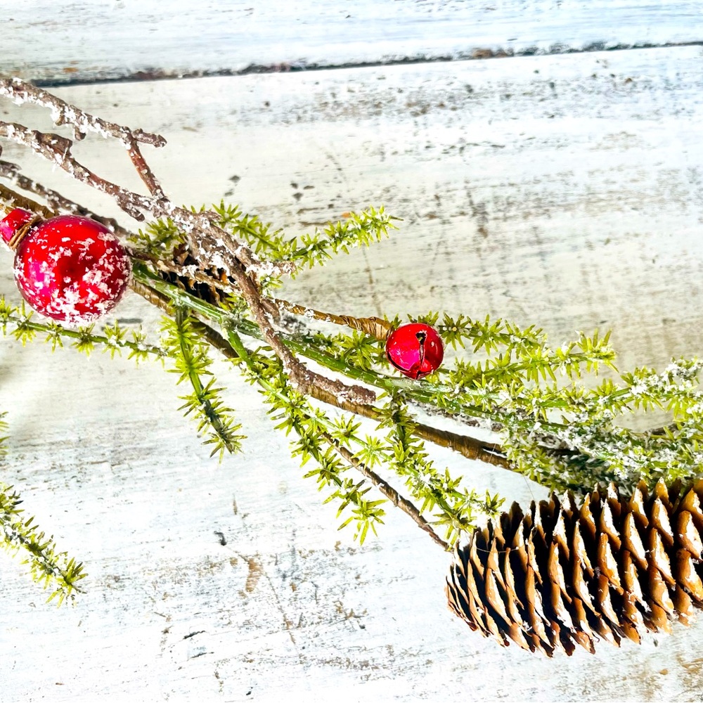 *Sugared Pine Garland